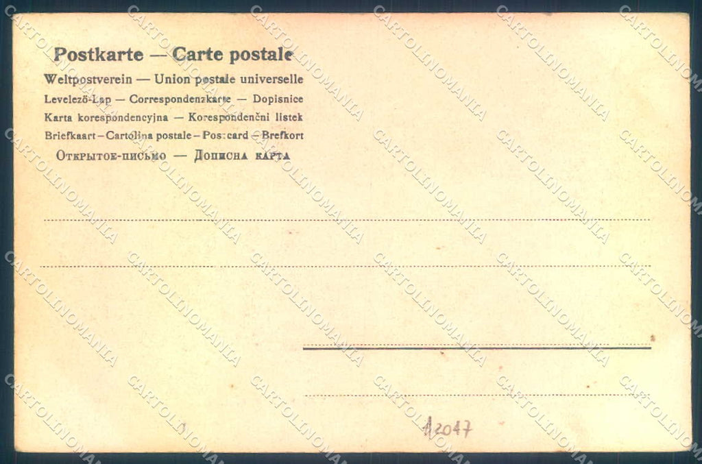 Firenze Castello Villa Reale cartolina JK0704 – retro