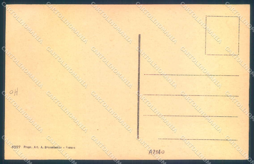 Firenze Fiesole cartolina JK0720 – retro