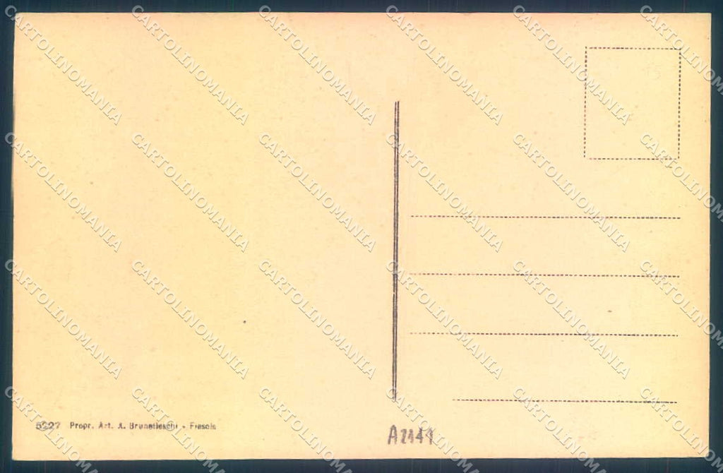 Firenze Fiesole cartolina JK0721 – retro