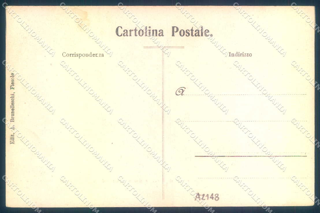 Firenze Fiesole Convento San Francesco cartolina JK0726 – retro