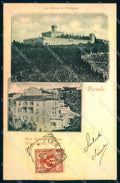 Firenze Fiesole Castello Vincigliata Albergo Aurora cartolina JK0733 – fronte