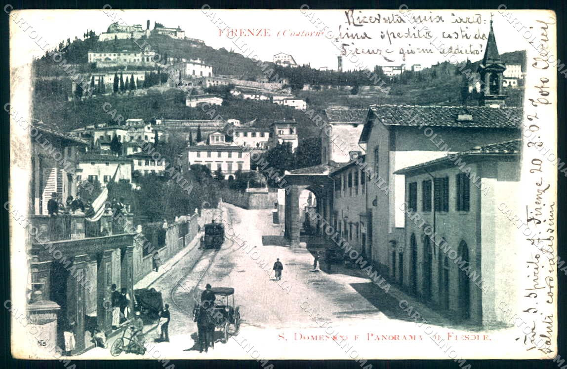 Firenze Fiesole San Domenico cartolina JK0735 – fronte