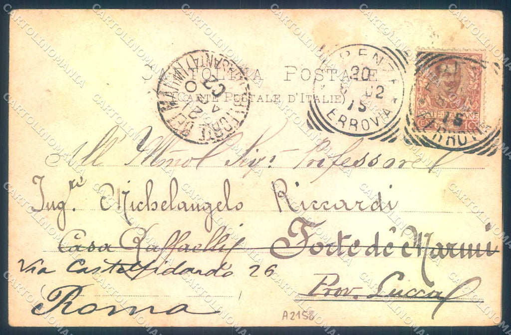 Firenze Fiesole San Domenico cartolina JK0735 – retro