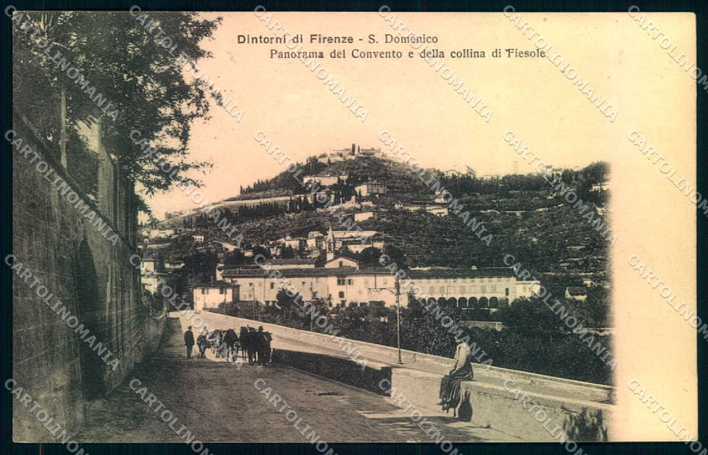 Firenze Fiesole San Domenico Alterocca 8511 cartolina JK0741 – fronte