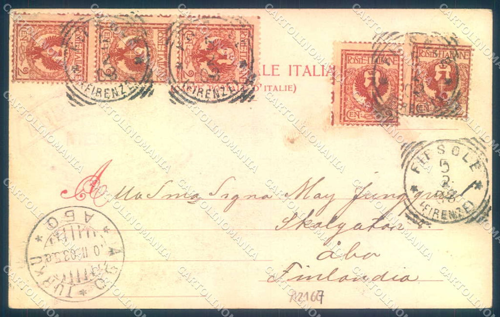 Firenze Fiesole San Domenico Modiano 2358 cartolina JK0742 – retro