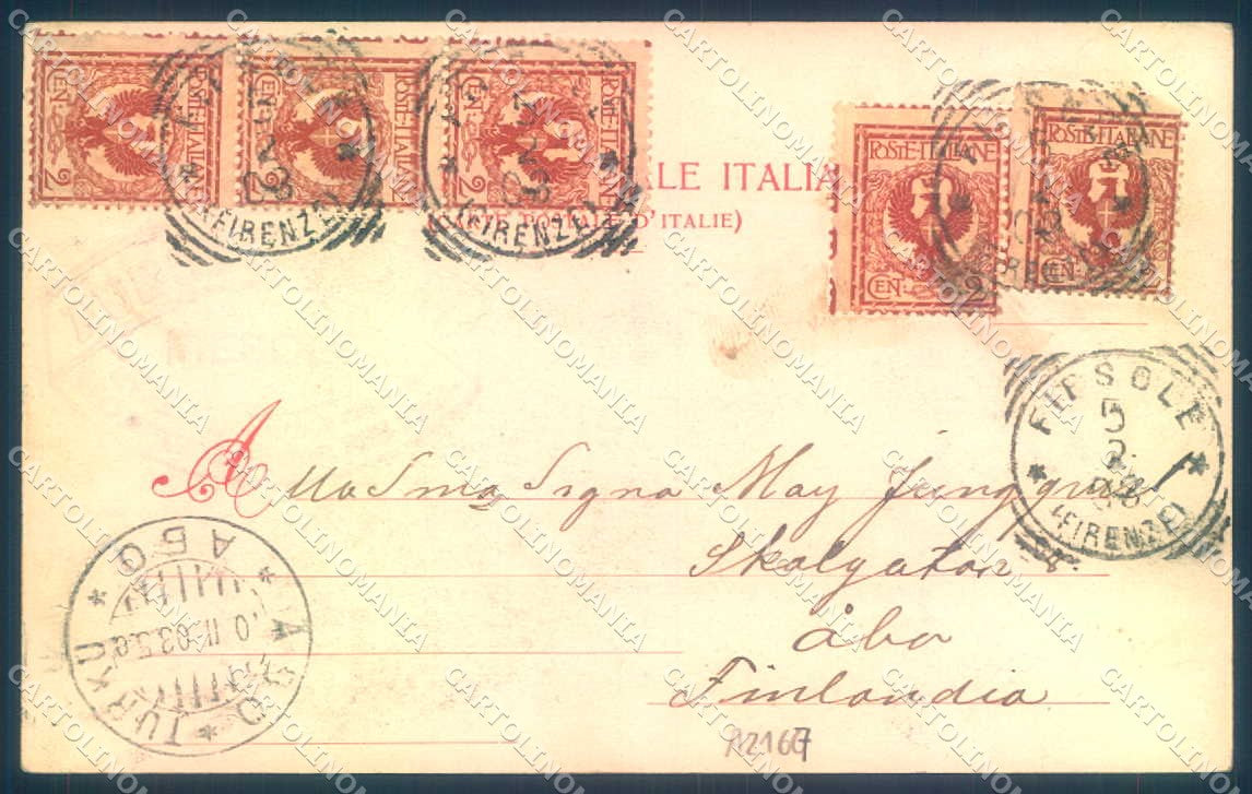 Firenze Fiesole San Domenico Modiano 2358 cartolina JK0742 – retro
