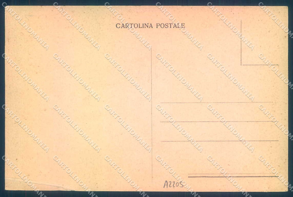 Firenze Grassina Pelago Villa PIEGA cartolina JK0755 – retro