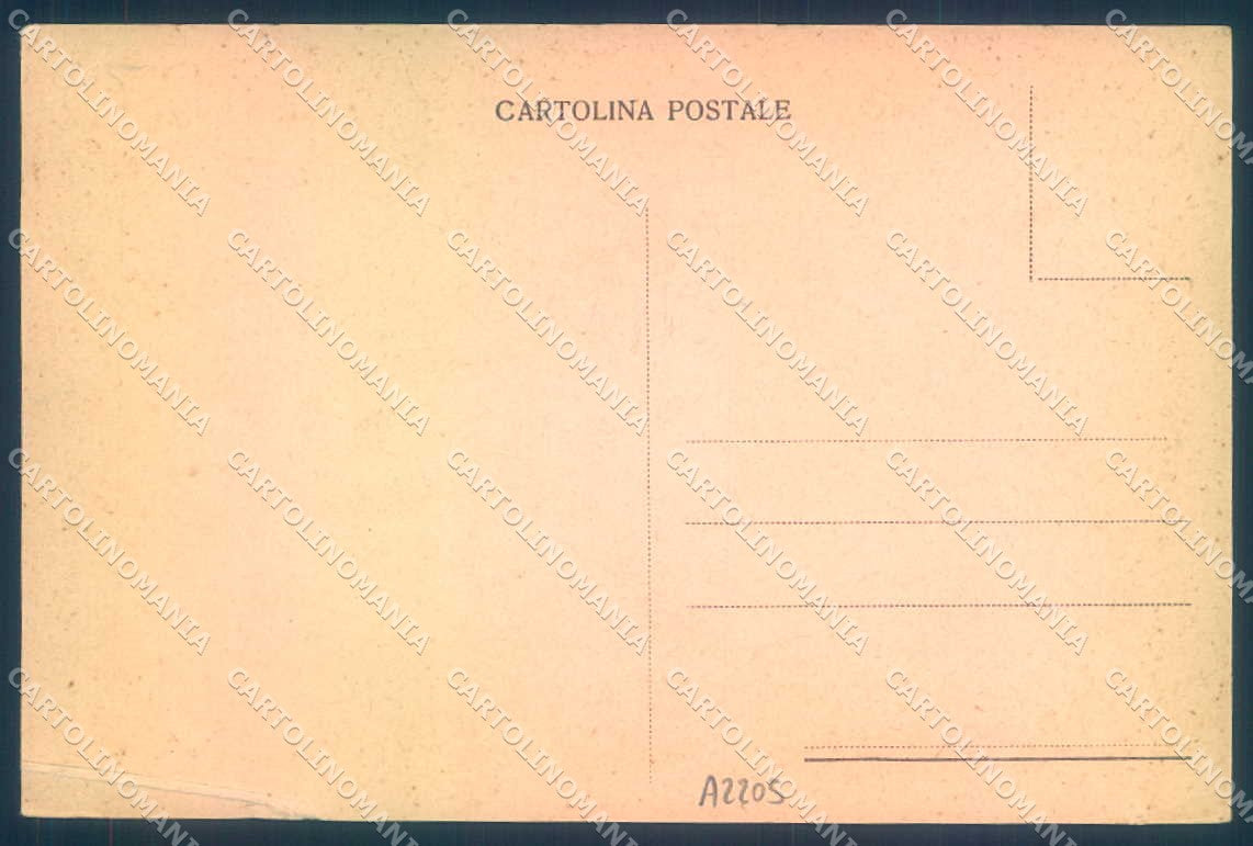 Firenze Grassina Pelago Villa PIEGA cartolina JK0755 – retro
