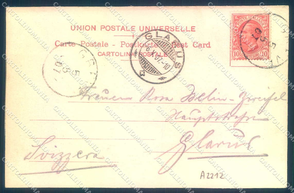Firenze Greve in Chianti Modiano 9189 cartolina JK0757 – retro