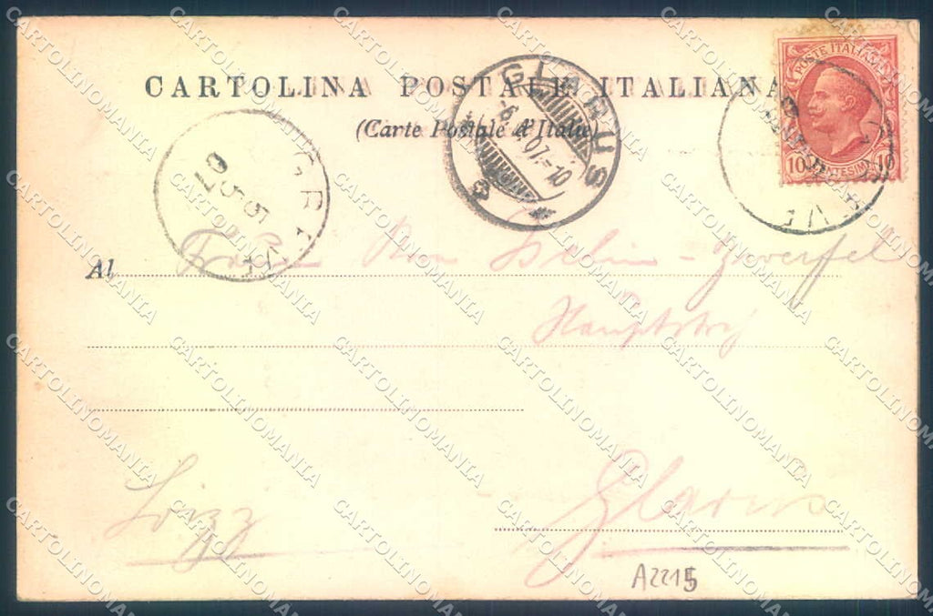 Firenze Greve in Chianti cartolina JK0759 – retro