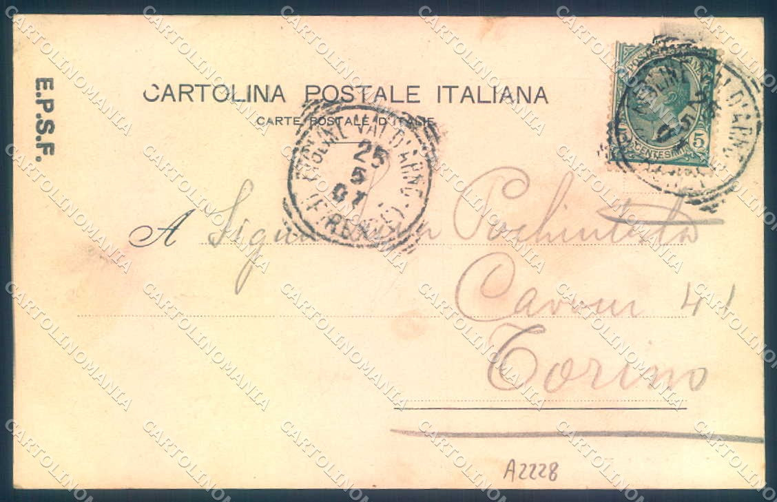 Firenze Figline Valdarno cartolina JK0763 – retro
