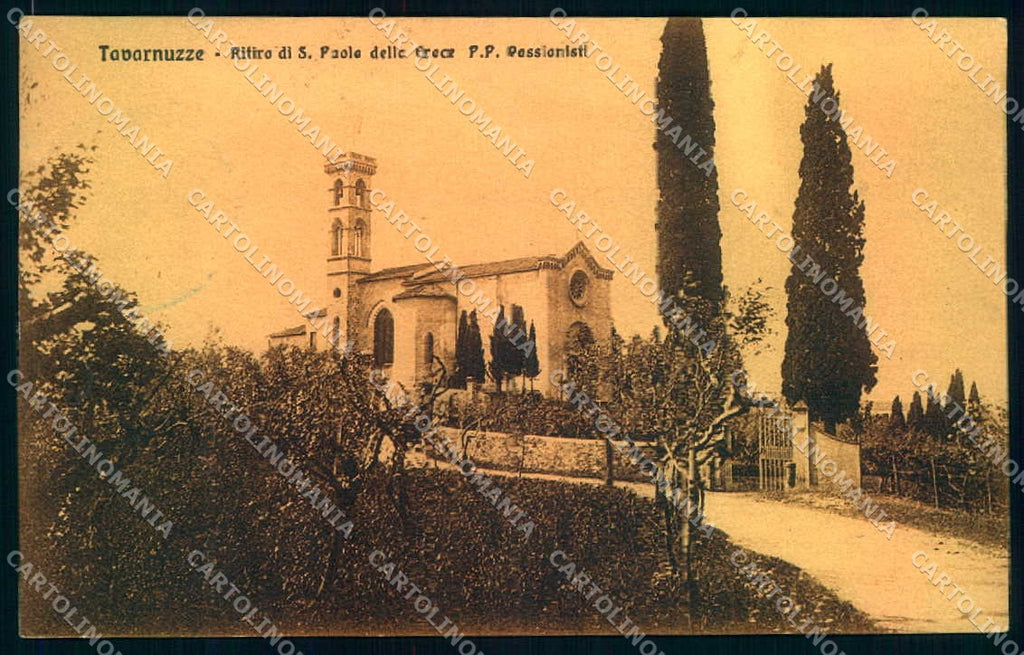 Firenze Tavarnuzze Chiesa Ritiro San Paolo della Croce cartolina JK0772 – fronte