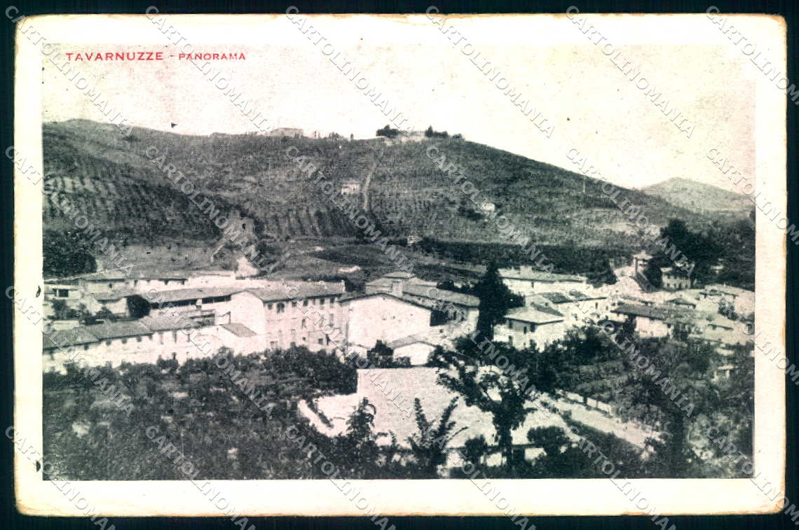 Firenze Tavarnuzze ABRASA cartolina JK0776 – fronte