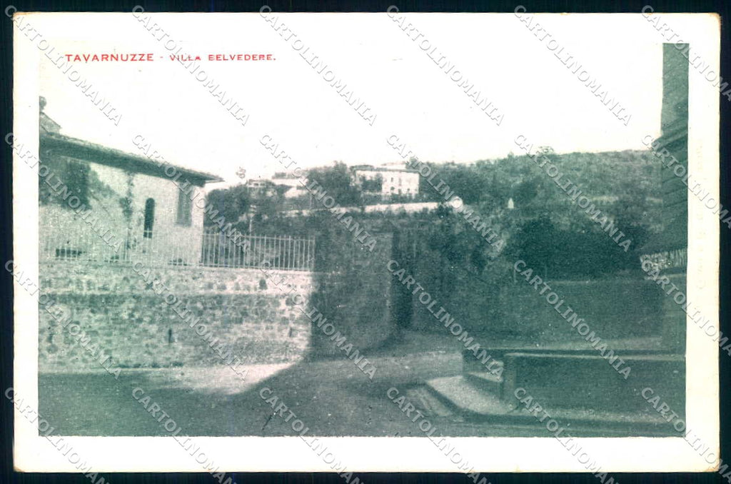 Firenze Tavarnuzze Villa Belvedere cartolina JK0777 – fronte