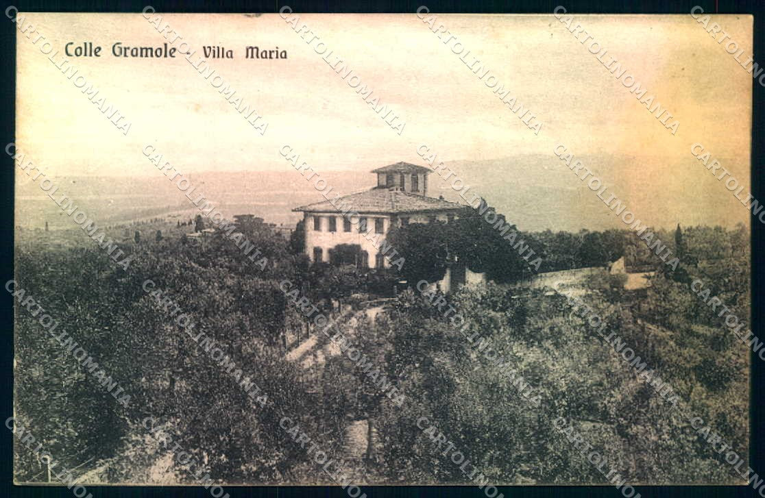 Firenze Colle Gramole Villa Maria cartolina JK0779 – fronte
