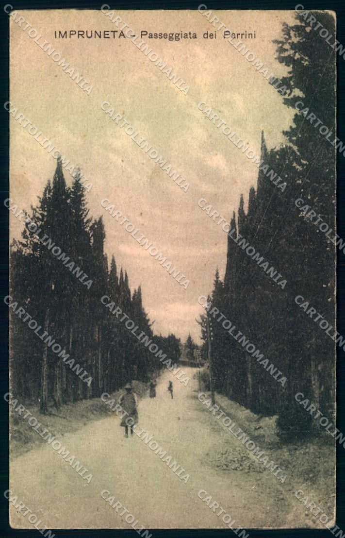 Firenze Impruneta Passeggiata dei Parrini cartolina JK0782 – fronte