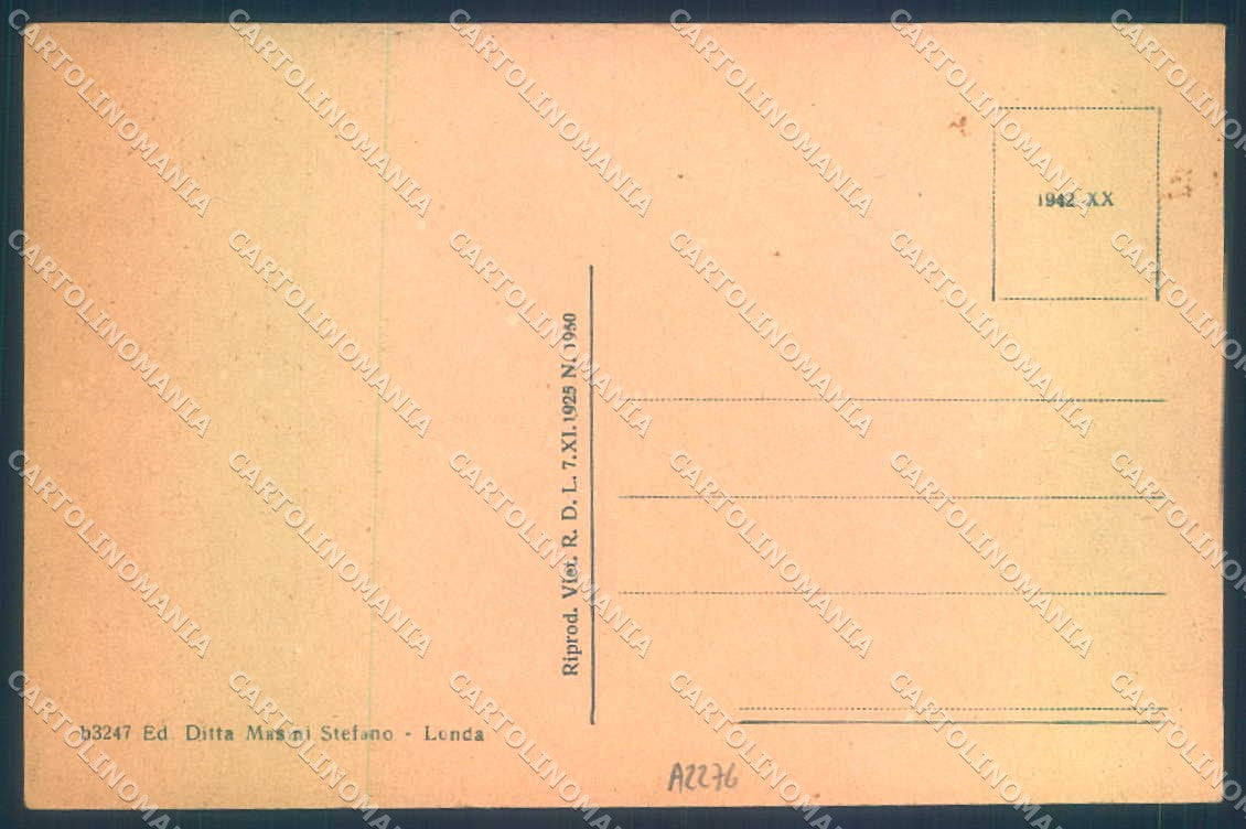 Firenze Londa Asilo Maternità Infanzia cartolina JK0783 – retro