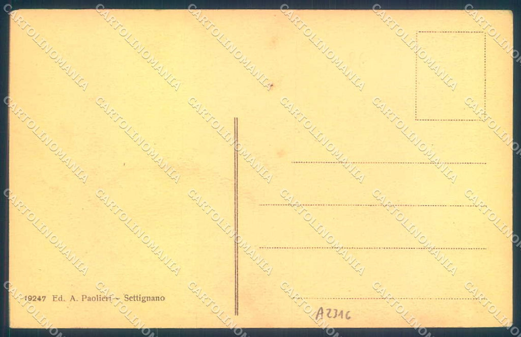 Firenze Settignano Ingresso Villa Gamberaia cartolina JK0797 – retro