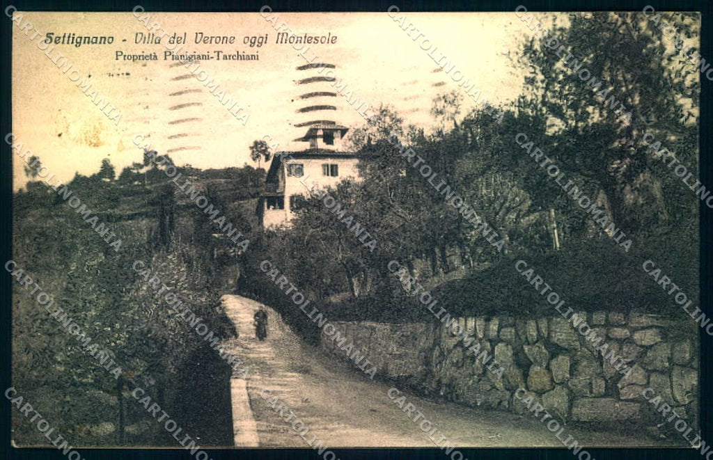 Firenze Settignano Villa Montesole cartolina JK0803 – fronte
