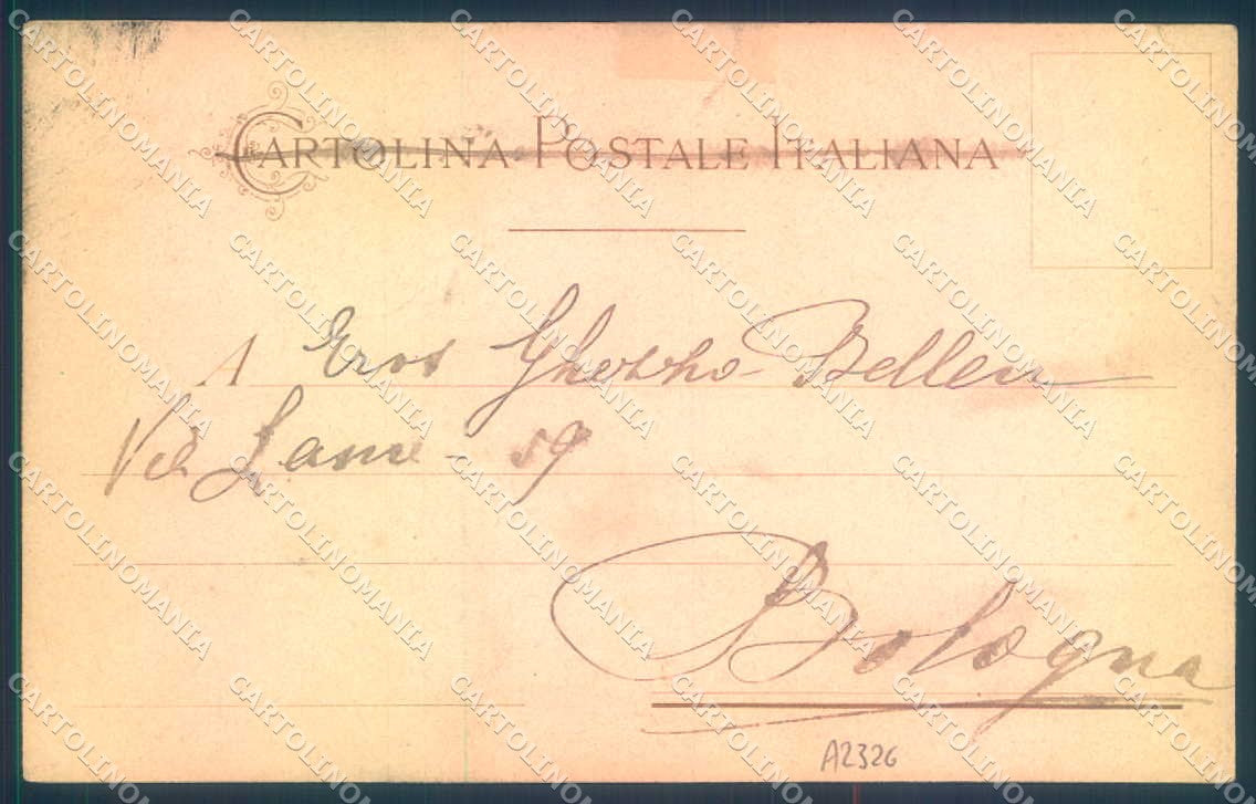 Firenze Settignano Onoranze Nazionali Desiderio cartolina JK0804 – retro