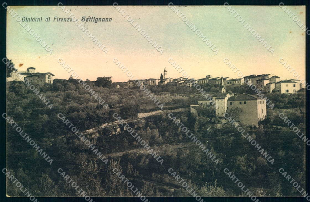 Firenze Settignano cartolina JK0805 – fronte