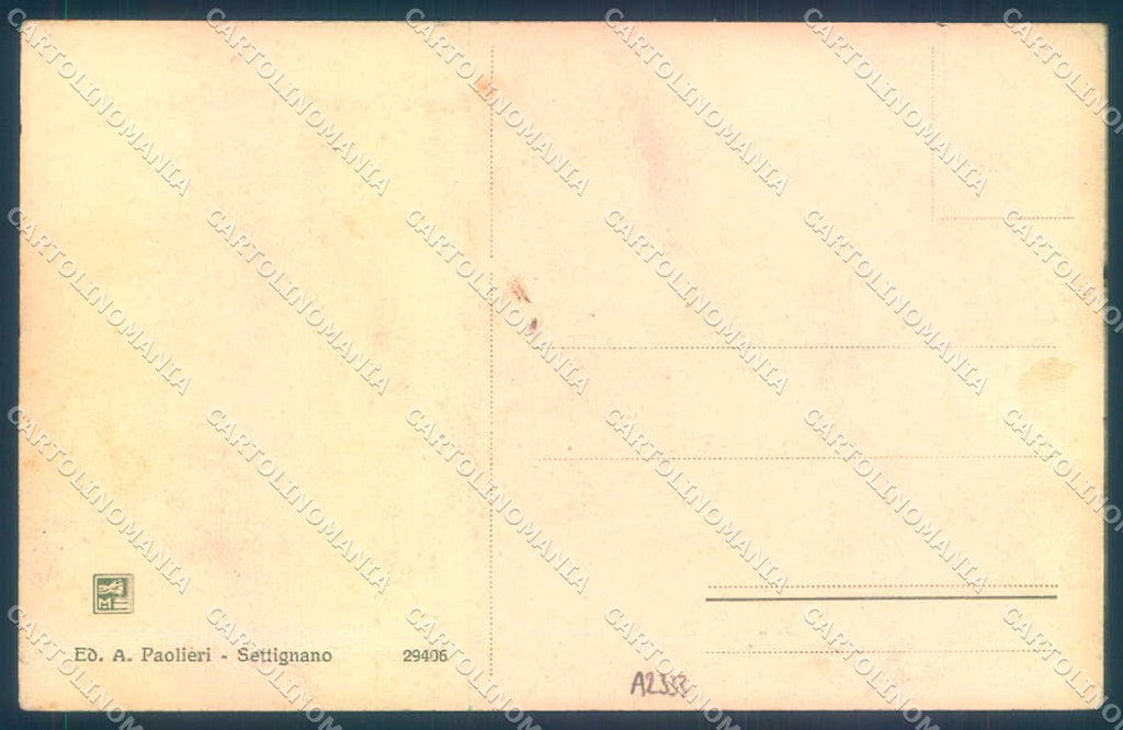 Firenze Settignano Piazza Desiderio Modiano 29406 ABRASA cartolina JK0806 – retro