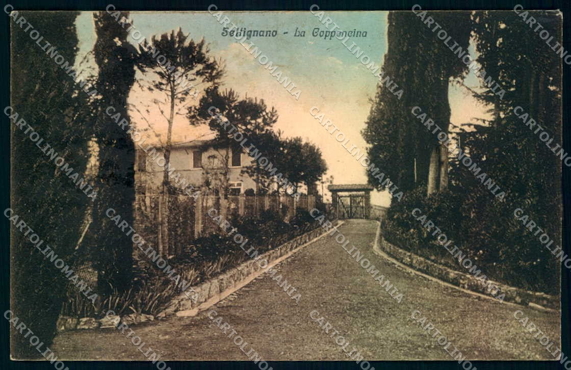 Firenze Settignano La Copponcina cartolina JK0808 – fronte