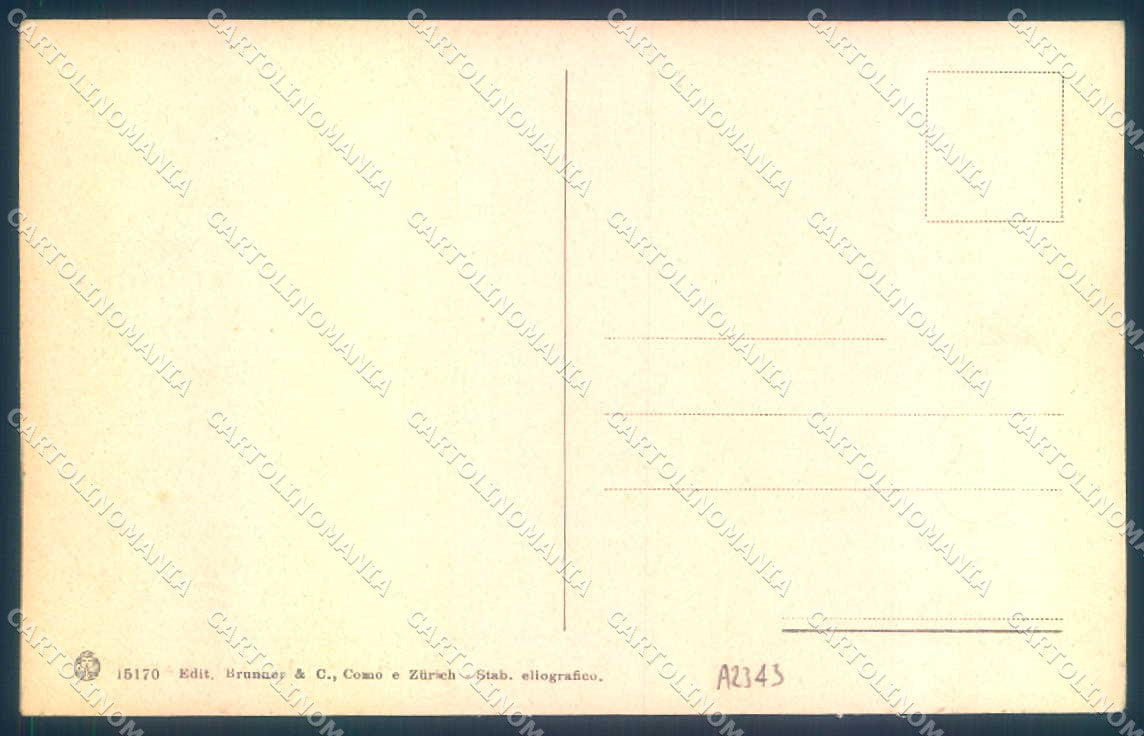 Firenze Settignano Piazza Desiderio Monumento Brunner 15170 cartolina JK0811 – retro