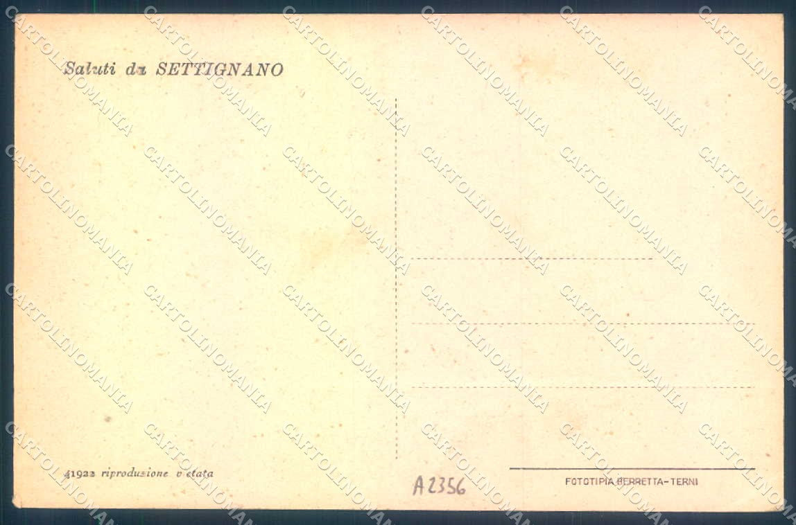 Firenze Settignano PIEGA ANGOLO cartolina JK0814 – retro