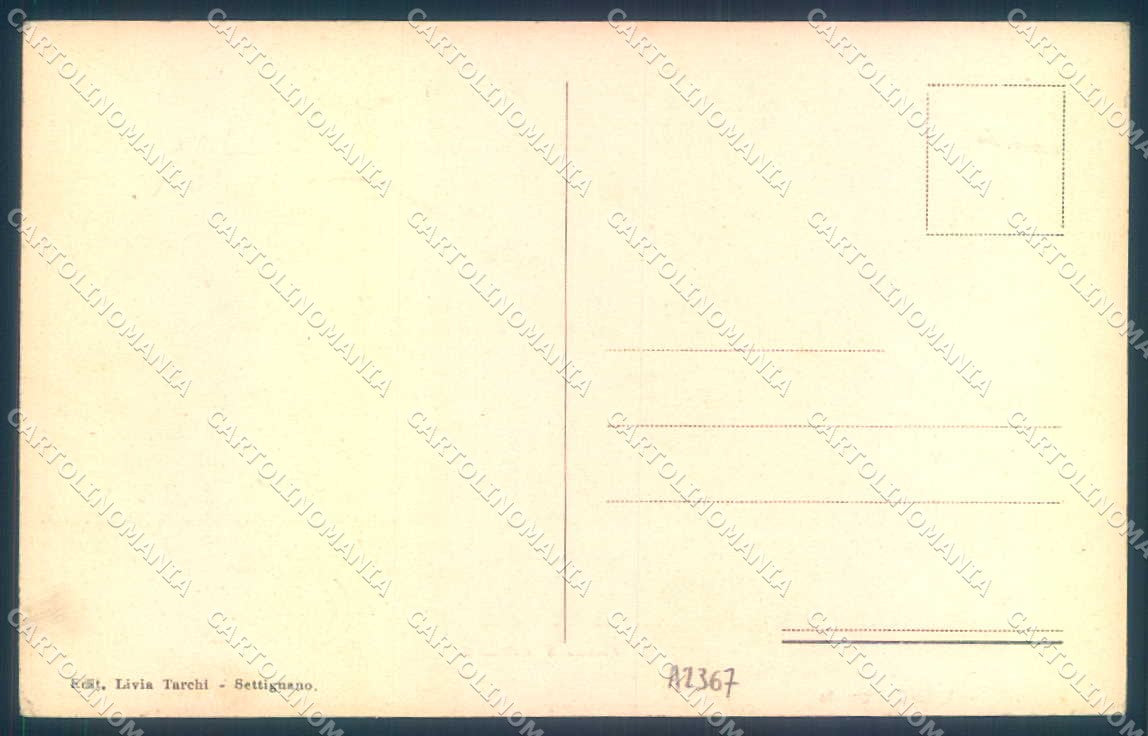 Firenze Settignano Villa Gamberaia saluto da cartolina JK0822 – retro