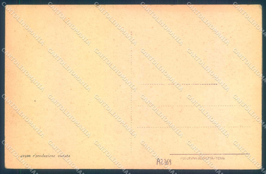 Firenze Settignano Piazza Desiderio Monumento cartolina JK0823 – retro