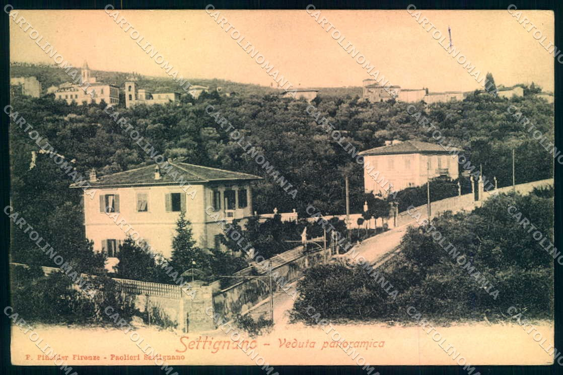 Firenze Settignano Pineider cartolina JK0840 – fronte