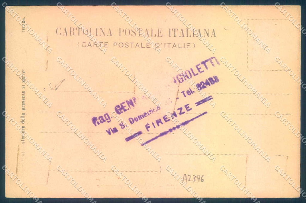 Firenze Settignano Pineider cartolina JK0840 – retro