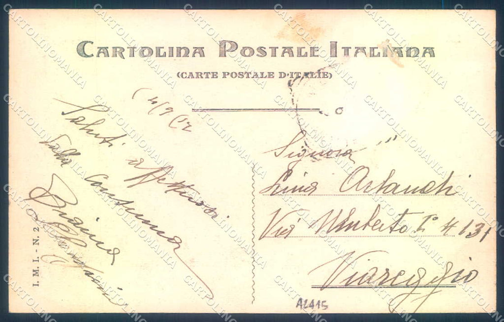 Firenze Consuma cartolina JK0848 – retro