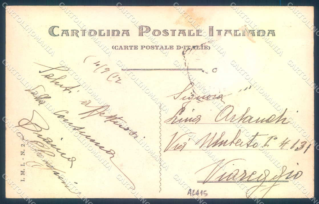 Firenze Consuma cartolina JK0848 – retro