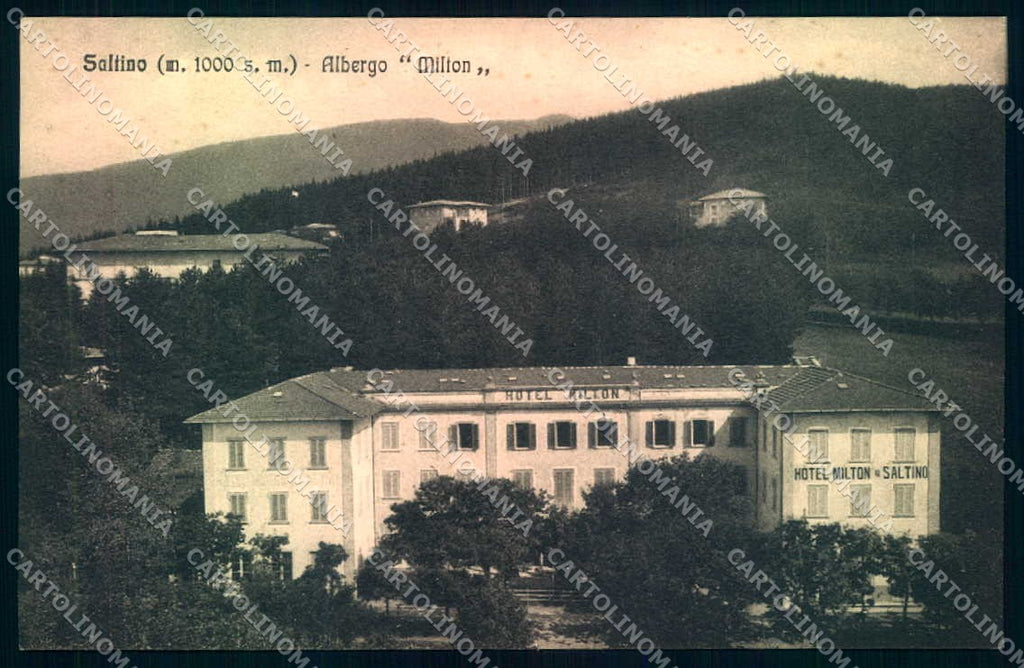 Firenze Vallombrosa Saltino Hotel Milton cartolina JK0863 – fronte