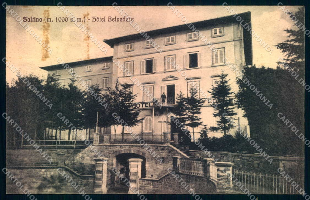 Firenze Vallombrosa Saltino Hotel Belvedere cartolina JK0867 – fronte