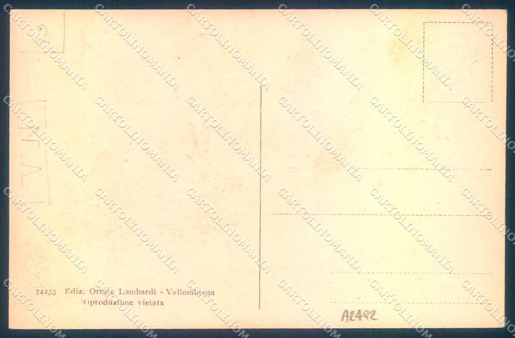 Firenze Vallombrosa Paradisino Istituto Forestale cartolina JK0870 – retro