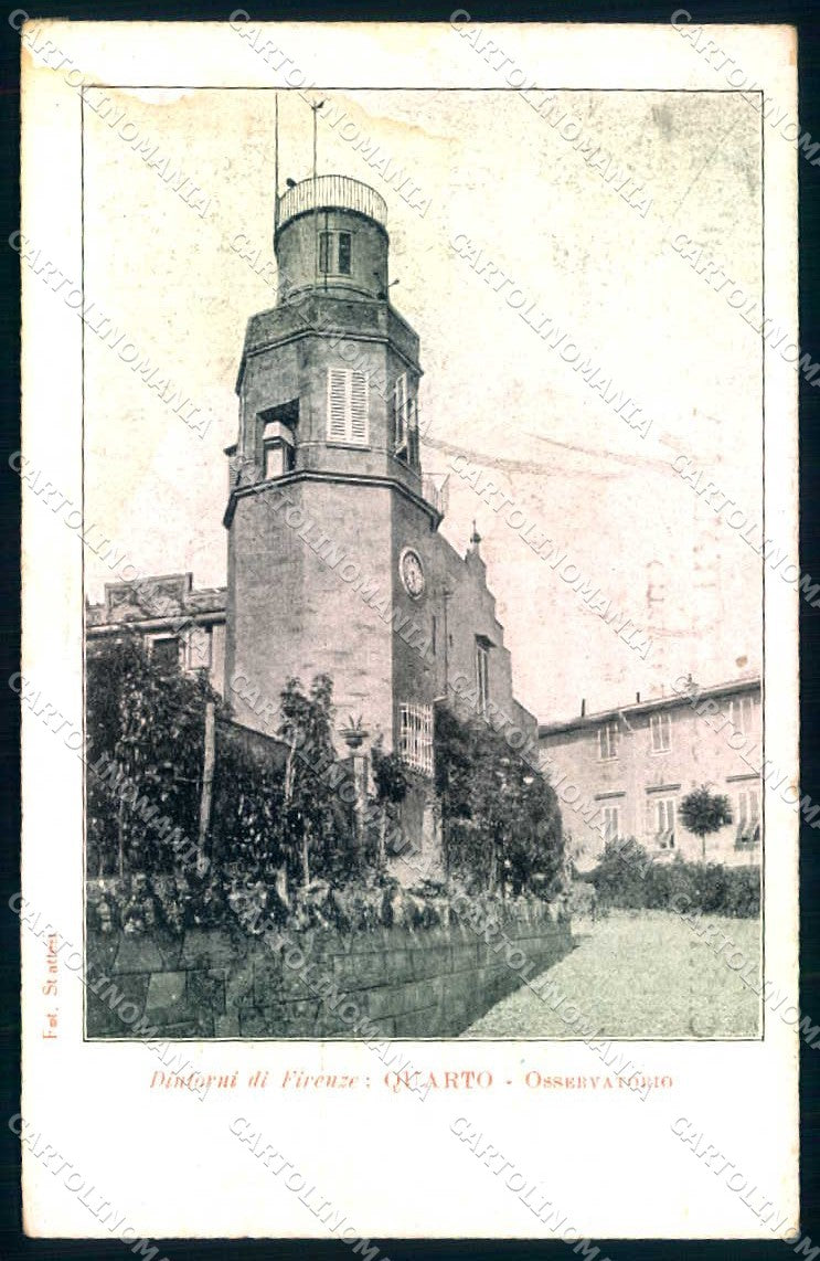Firenze Quarto Osservatorio cartolina JK0879 – fronte