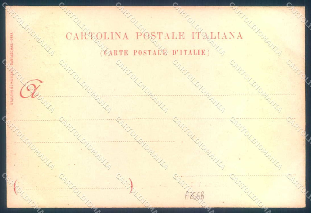 Firenze San Casciano Campoli Palagio Villa Goretti Miniati cartolina JK0885 – retro
