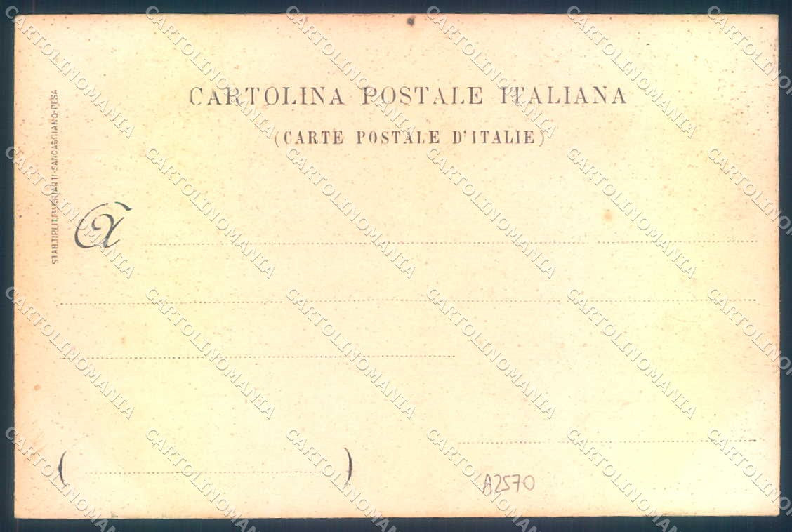 Firenze San Casciano Villa delle Corti cartolina JK0887 – retro