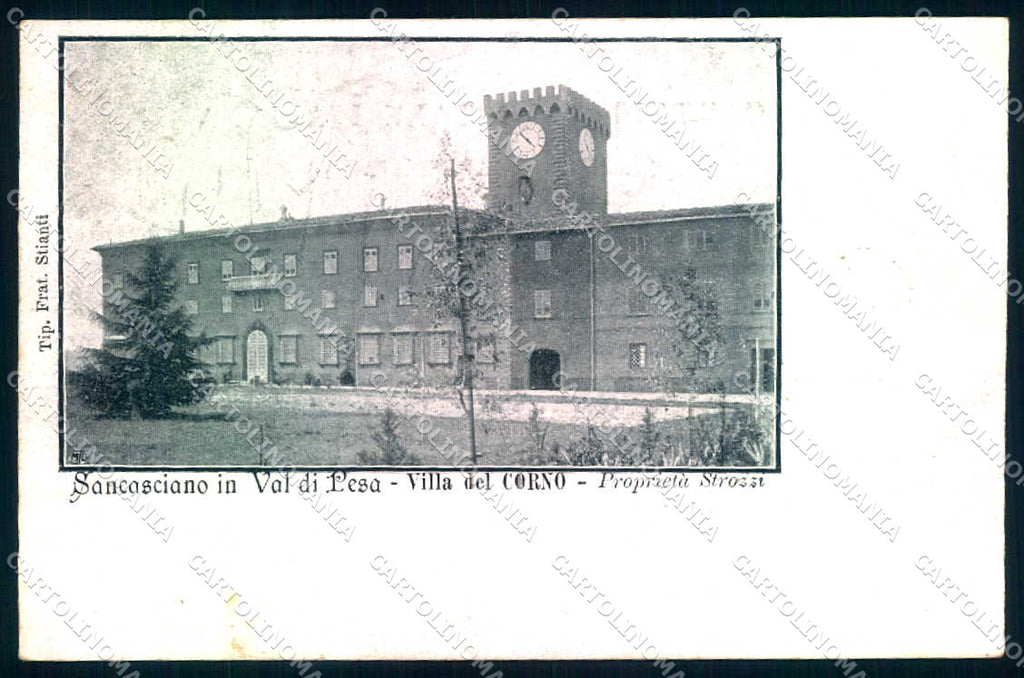 Firenze San Casciano Villa del Corno cartolina JK0888 – fronte