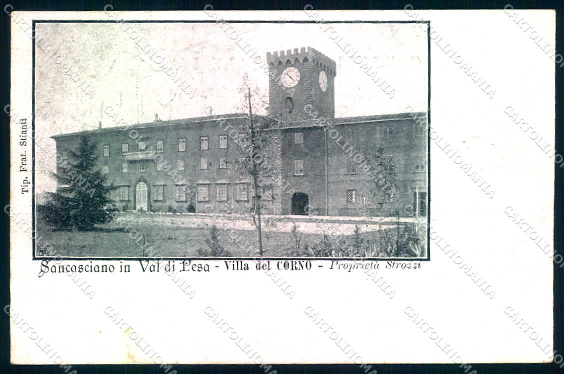Firenze San Casciano Villa del Corno cartolina JK0888 – fronte