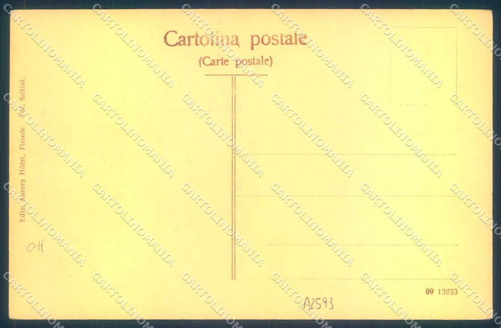 Firenze Fiesole cartolina JK0897 – retro
