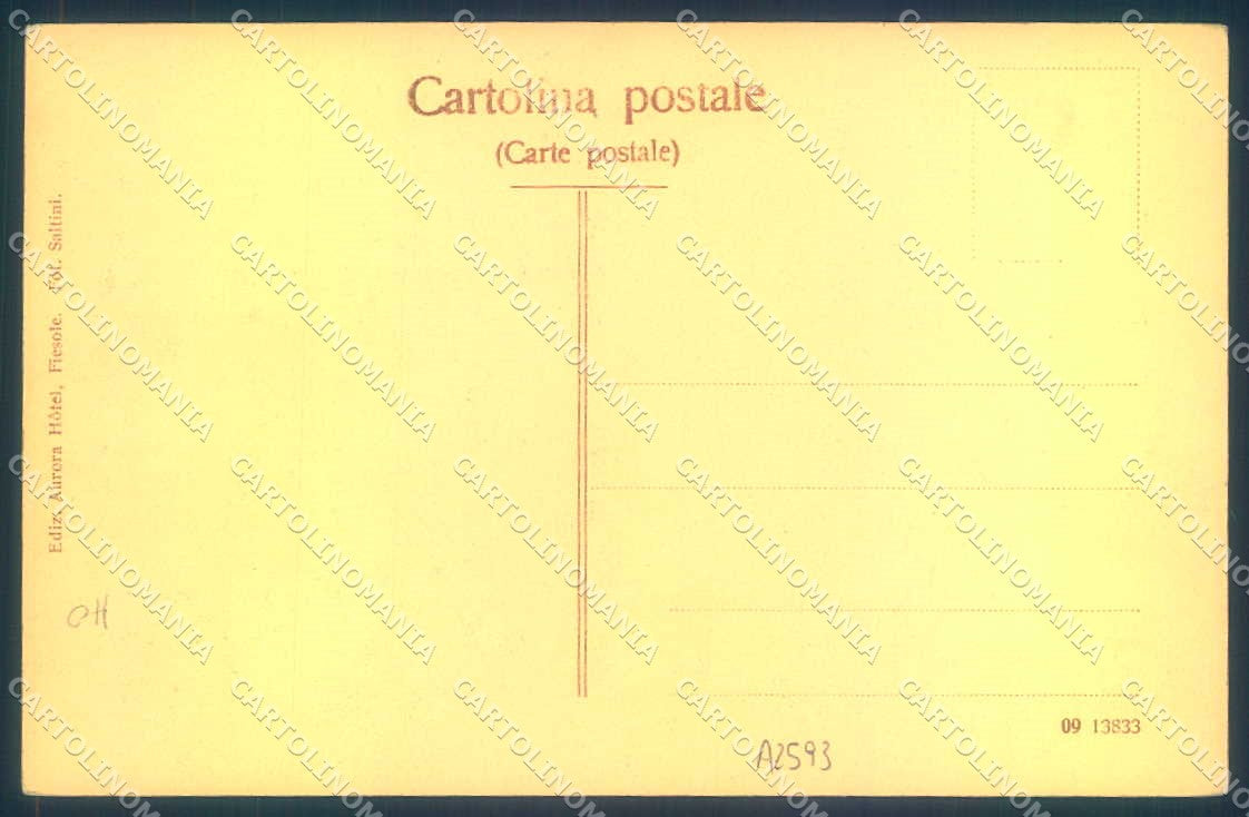 Firenze Fiesole cartolina JK0897 – retro