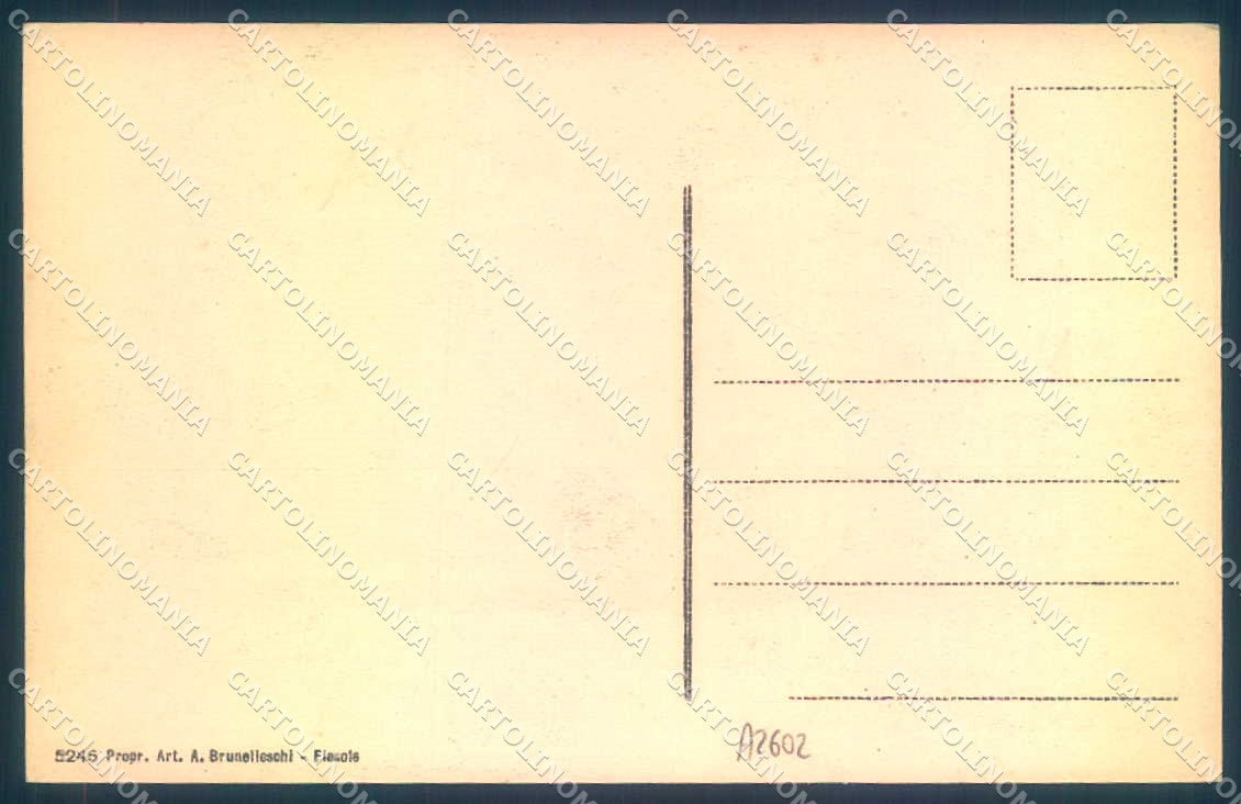 Firenze Fiesole cartolina JK0904 – retro