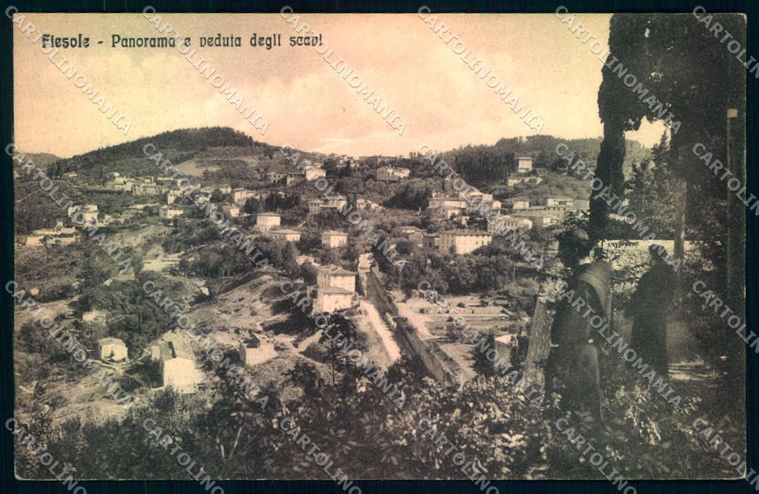 Firenze Fiesole Veduta degli Scavi Alterocca 96324 cartolina JK0905 – fronte