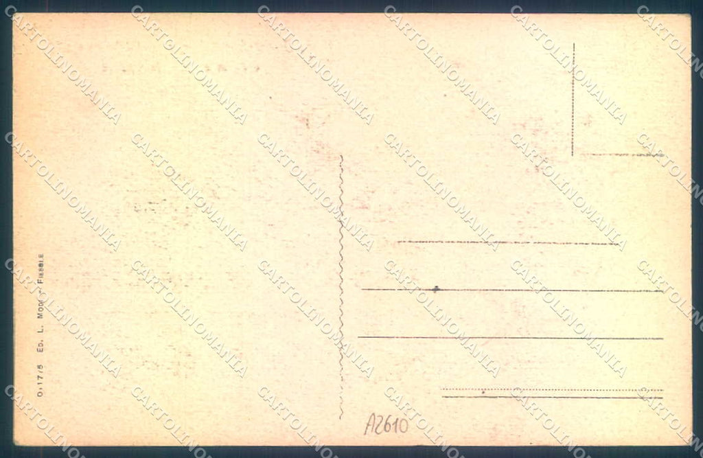 Firenze Fiesole San Domenico cartolina JK0912 – retro