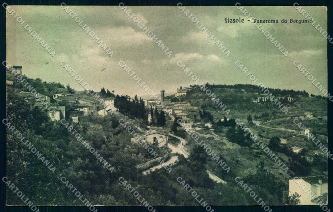 Firenze Fiesole Brunner 5396 cartolina JK0914 – fronte