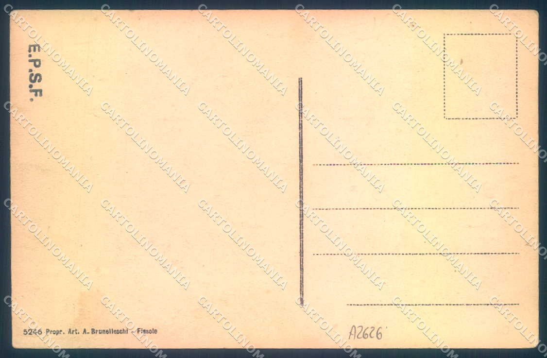 Firenze Fiesole cartolina JK0926 – retro